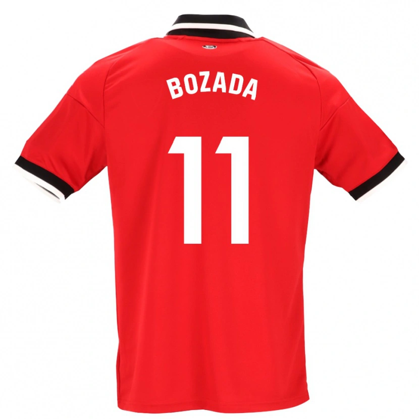 Danxen Kinderen José Antonio Bozada #11 Zwart Wit Rood Uitshirt Uittenue 2026/27 T-Shirt België