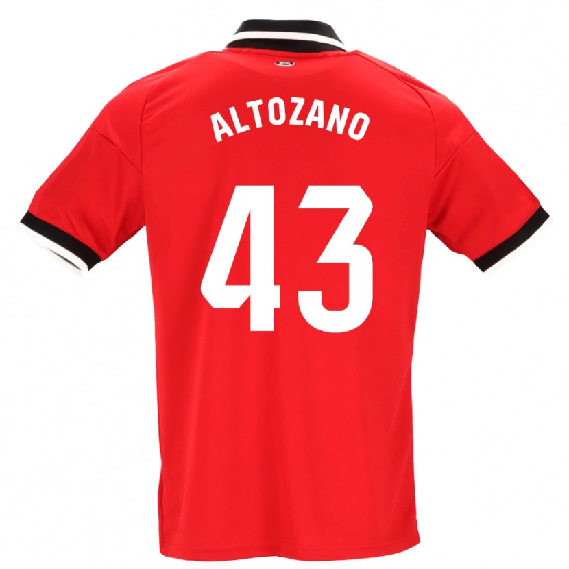 Danxen Kinderen Edu Altozano #43 Zwart Wit Rood Uitshirt Uittenue 2026/27 T-Shirt België