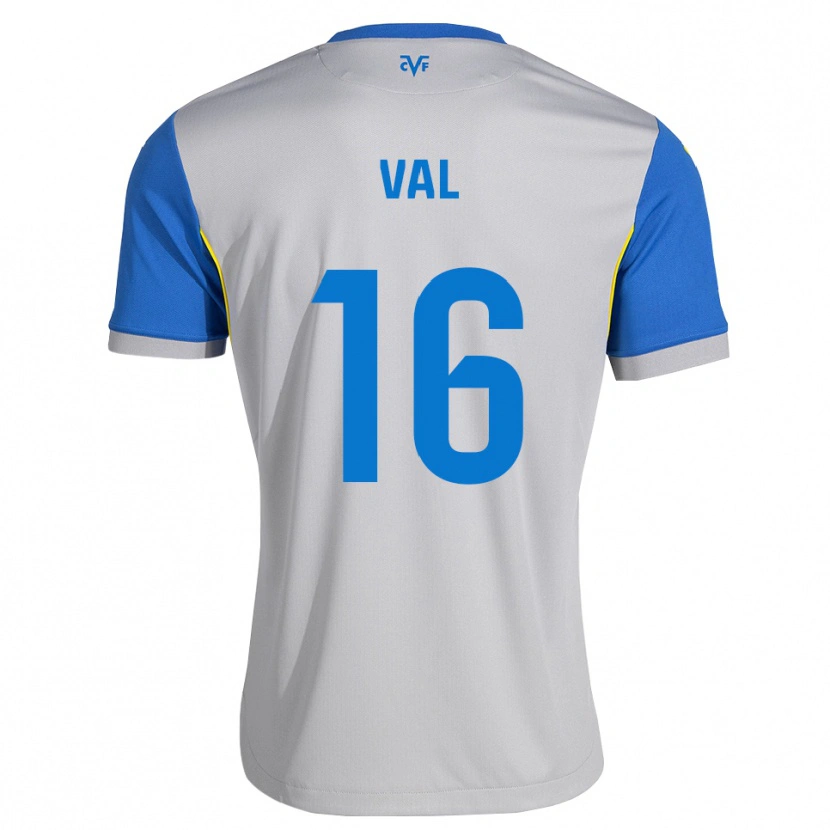 Danxen Kinderen Brais Val #16 Dodgerblauw Grijs Uitshirt Uittenue 2026/27 T-Shirt België