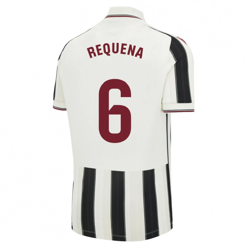 Danxen Kinderen Dani Requena #6 Zwart Wit Rood Uitshirt Uittenue 2026/27 T-Shirt België
