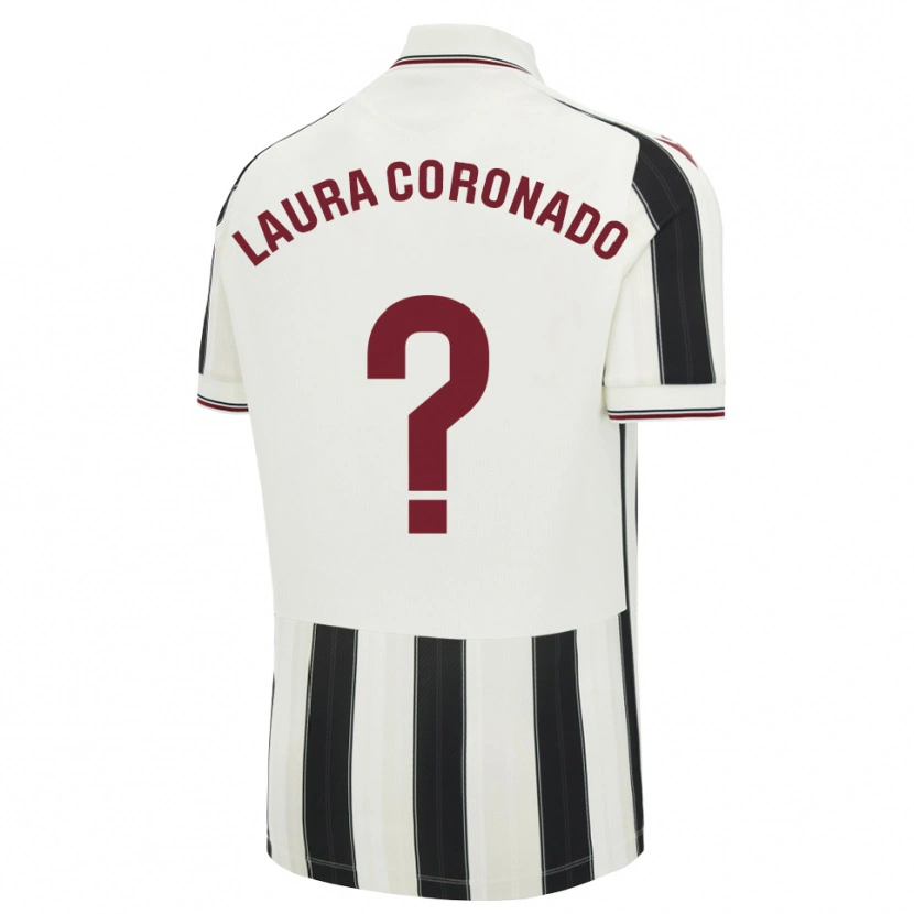 Danxen Kinderen Laura Coronado Vilchez #0 Zwart Wit Rood Uitshirt Uittenue 2026/27 T-Shirt België