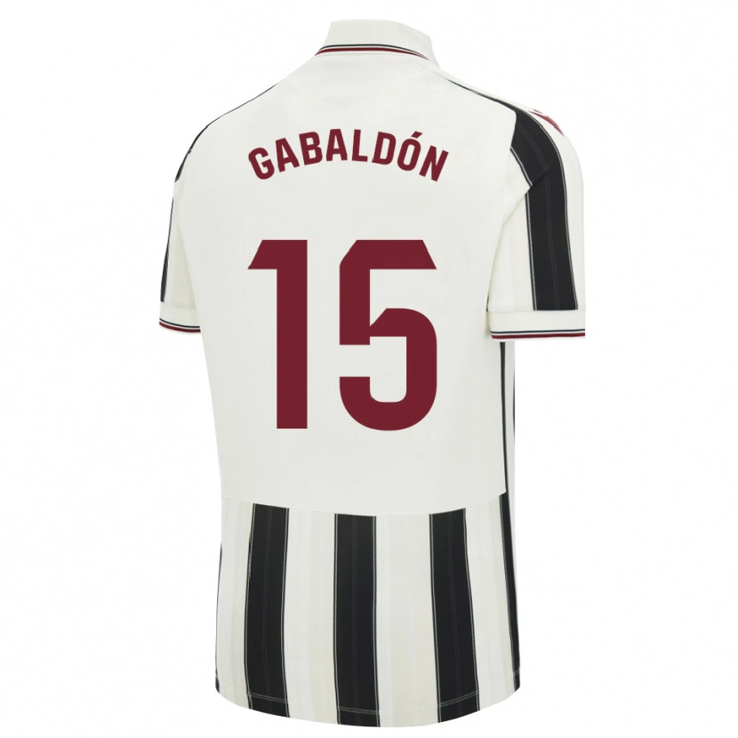 Danxen Kinderen María Gabaldón #15 Zwart Wit Rood Uitshirt Uittenue 2026/27 T-Shirt België