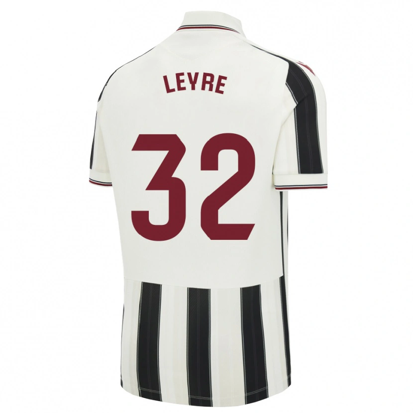 Danxen Kinderen Leyre Secades #32 Zwart Wit Rood Uitshirt Uittenue 2026/27 T-Shirt België