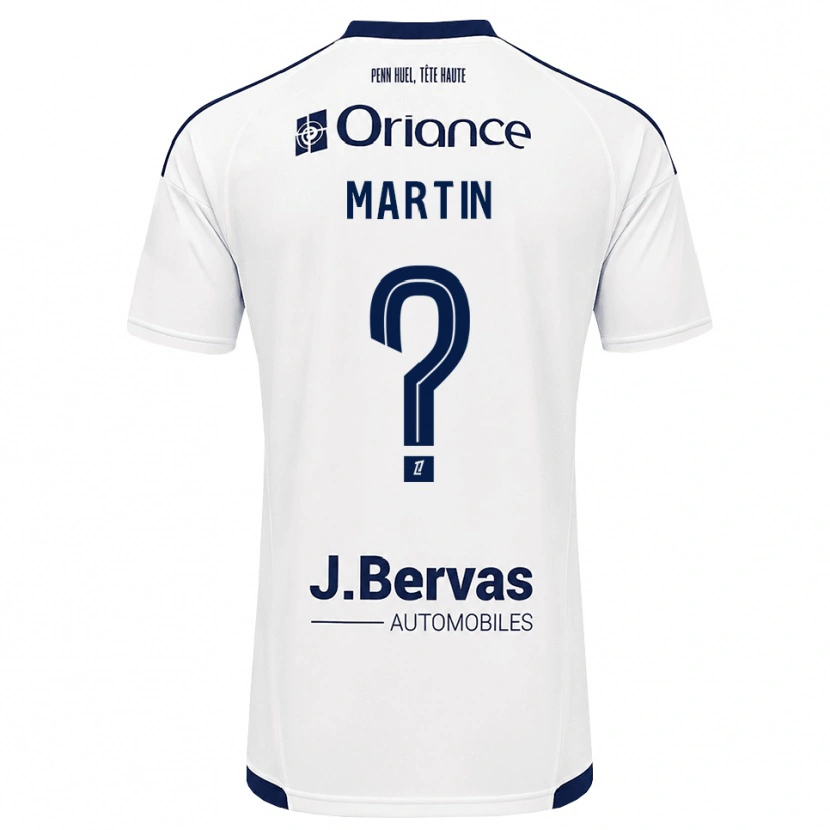 Danxen Kinderen Clara Martin #0 Marineblauw Wit Uitshirt Uittenue 2026/27 T-Shirt België