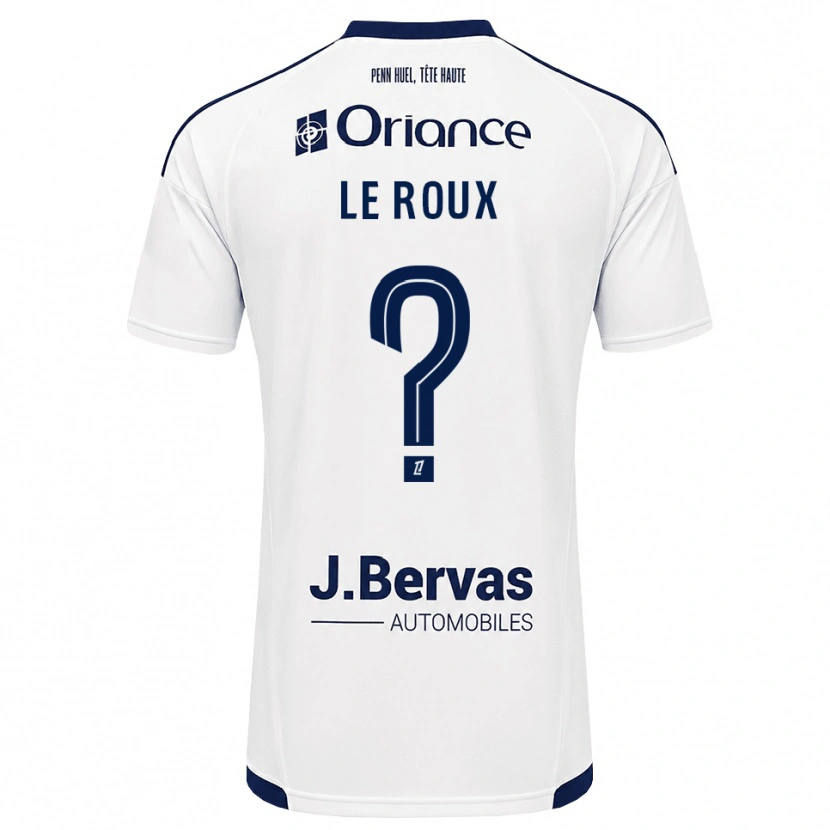 Danxen Kinderen Antonia Le Roux #0 Marineblauw Wit Uitshirt Uittenue 2026/27 T-Shirt België
