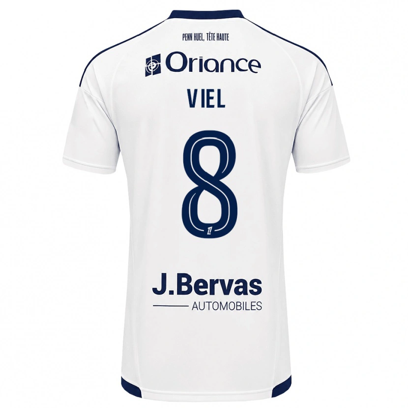 Danxen Kinderen Sacha Viel #8 Marineblauw Wit Uitshirt Uittenue 2026/27 T-Shirt België