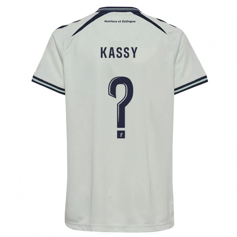 Danxen Kinderen Berni Kassy #0 Middernachtblauw Wit Uitshirt Uittenue 2026/27 T-Shirt België