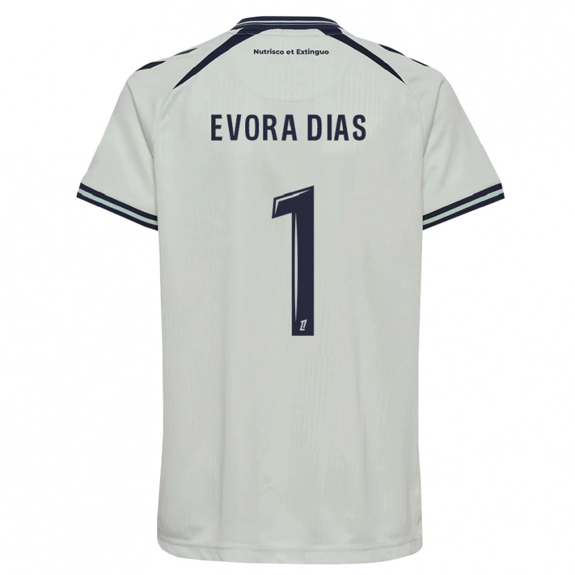 Danxen Kinderen Enzo Evora Dias #1 Middernachtblauw Wit Uitshirt Uittenue 2026/27 T-Shirt België