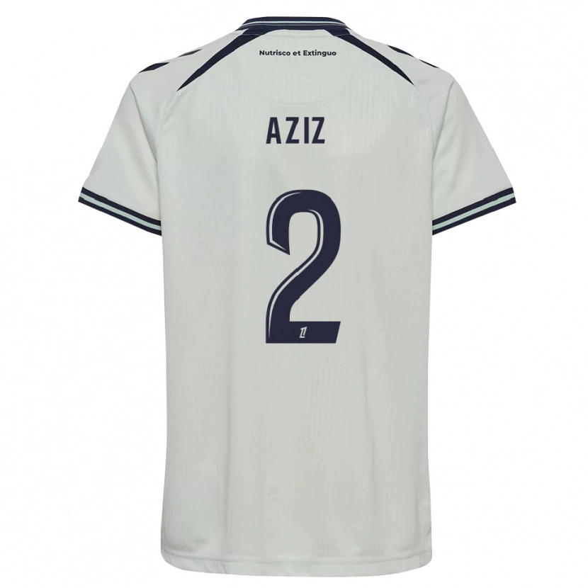 Danxen Kinderen Hayman Aziz #2 Middernachtblauw Wit Uitshirt Uittenue 2026/27 T-Shirt België