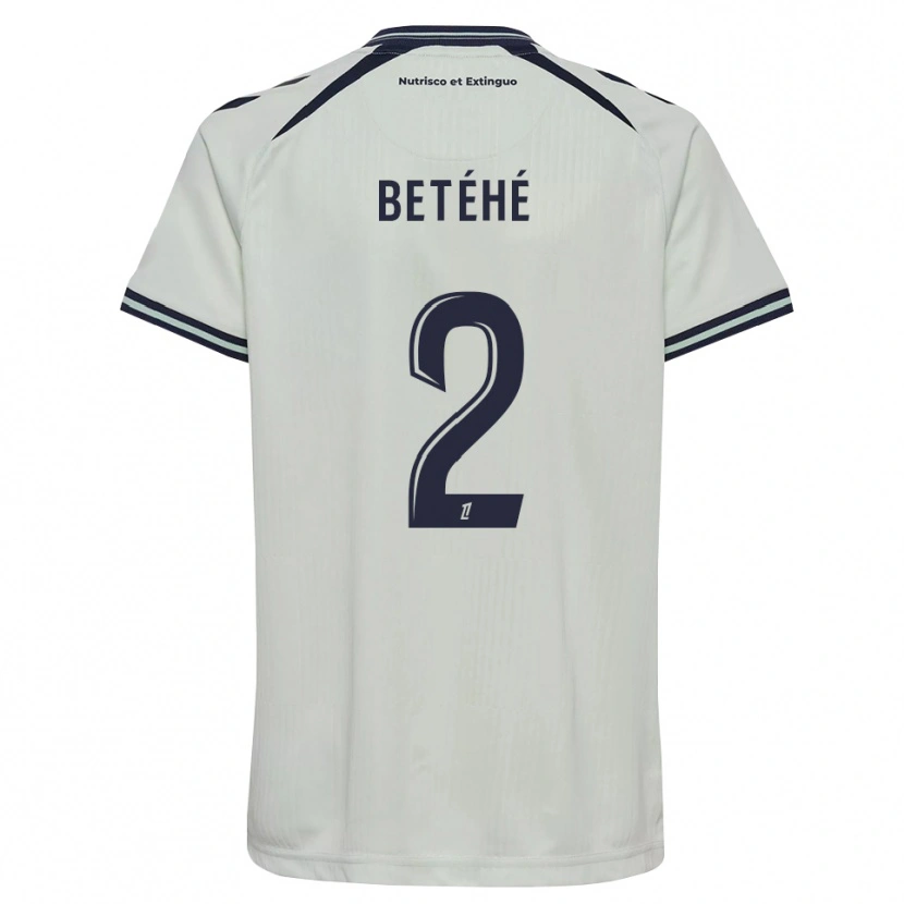 Danxen Kinderen Aaron Betéhé #2 Middernachtblauw Wit Uitshirt Uittenue 2026/27 T-Shirt België