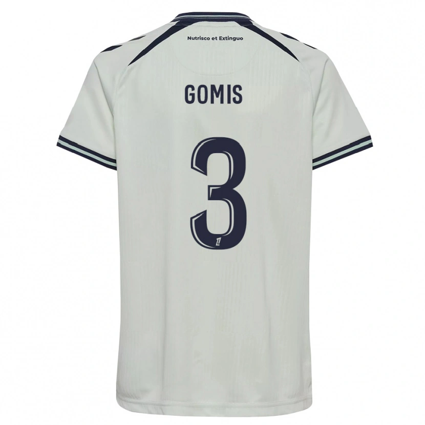 Danxen Kinderen Georges Gomis #3 Middernachtblauw Wit Uitshirt Uittenue 2026/27 T-Shirt België