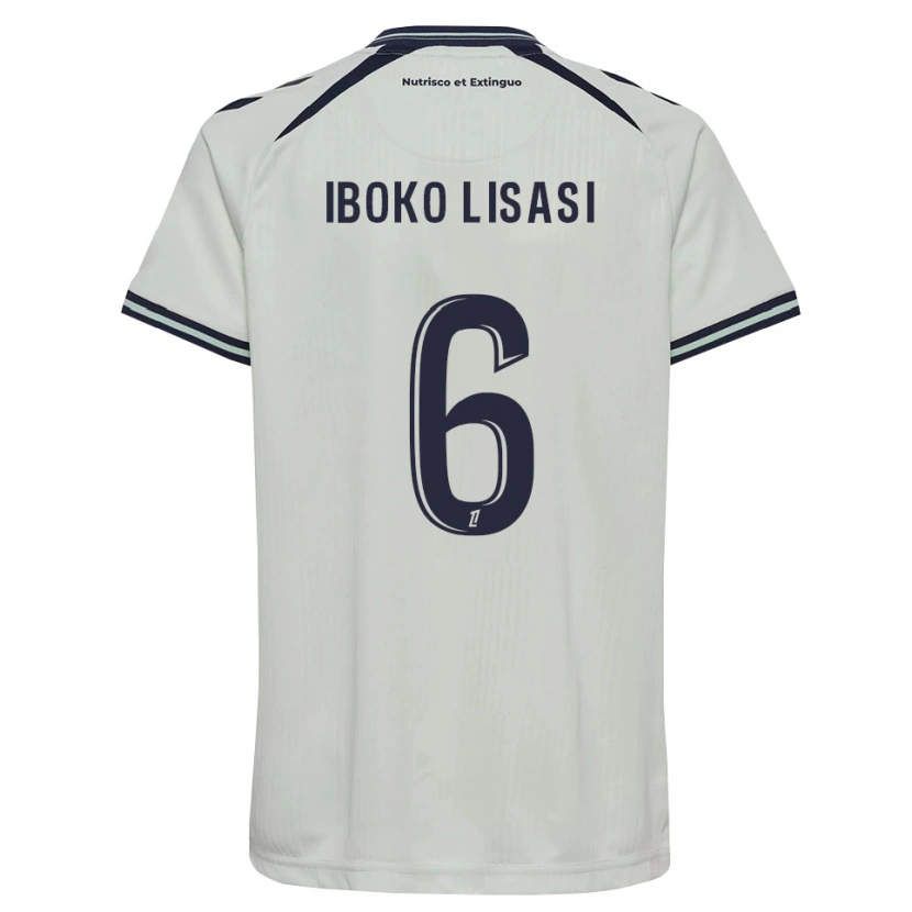 Danxen Kinderen Malachie Iboko Lisasi #6 Middernachtblauw Wit Uitshirt Uittenue 2026/27 T-Shirt België