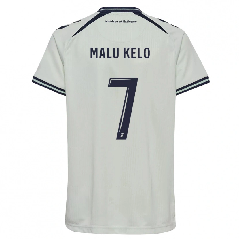 Danxen Kinderen Yohann Malu Kelo #7 Middernachtblauw Wit Uitshirt Uittenue 2026/27 T-Shirt België