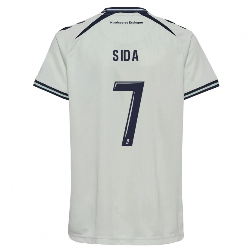 Danxen Kinderen Benoît Sida #7 Middernachtblauw Wit Uitshirt Uittenue 2026/27 T-Shirt België