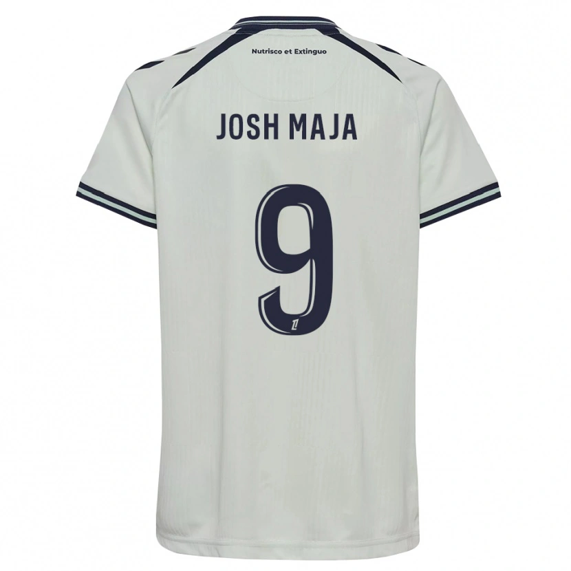 Danxen Kinderen Josh Maja #9 Middernachtblauw Wit Uitshirt Uittenue 2026/27 T-Shirt België