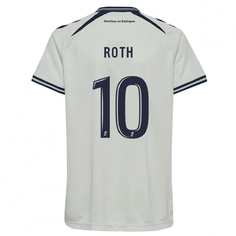 Danxen Kinderen Madeline Roth #10 Middernachtblauw Wit Uitshirt Uittenue 2026/27 T-Shirt België