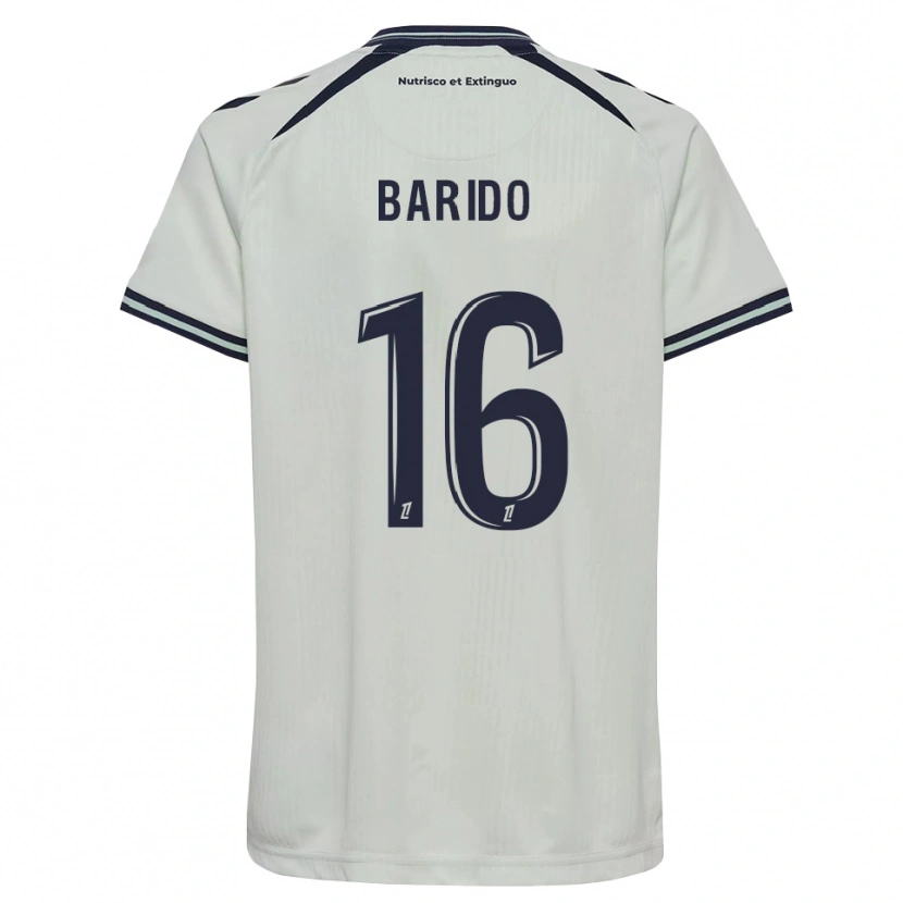 Danxen Kinderen Jules Barido #16 Middernachtblauw Wit Uitshirt Uittenue 2026/27 T-Shirt België