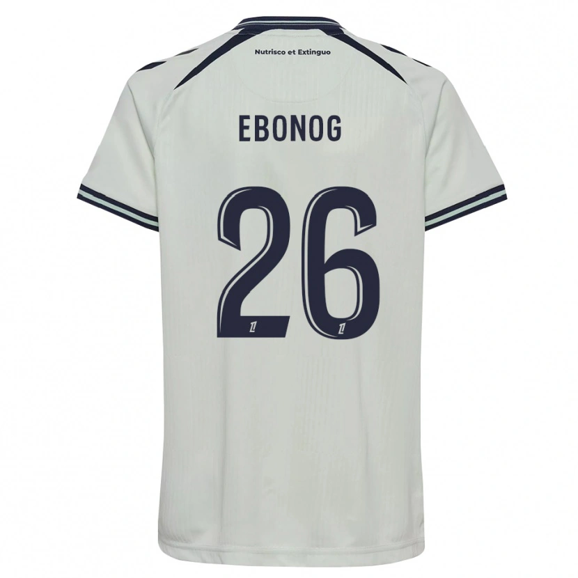 Danxen Kinderen Simon Ebonog #26 Middernachtblauw Wit Uitshirt Uittenue 2026/27 T-Shirt België