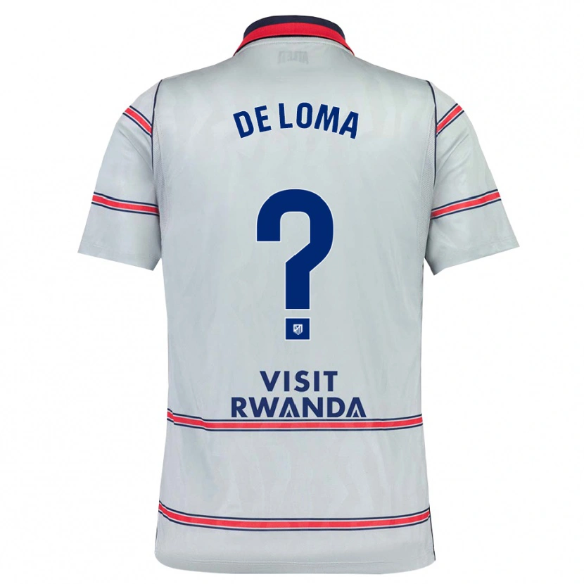 Danxen Kinderen Marcos De Loma #0 Grijs Rood Marineblauw Thuisshirt Derde Tenue 2026/27 T-Shirt België