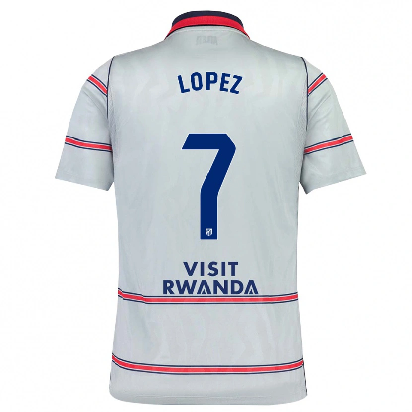 Danxen Kinderen Maitane Lopez #7 Grijs Rood Marineblauw Thuisshirt Derde Tenue 2026/27 T-Shirt België