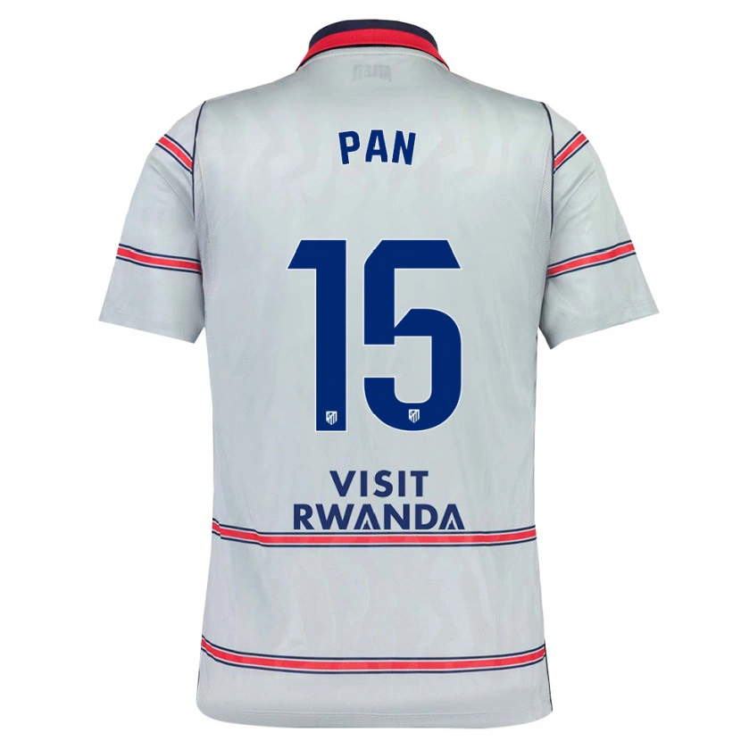 Danxen Kinderen Pablo Pan #15 Grijs Rood Marineblauw Thuisshirt Derde Tenue 2026/27 T-Shirt België
