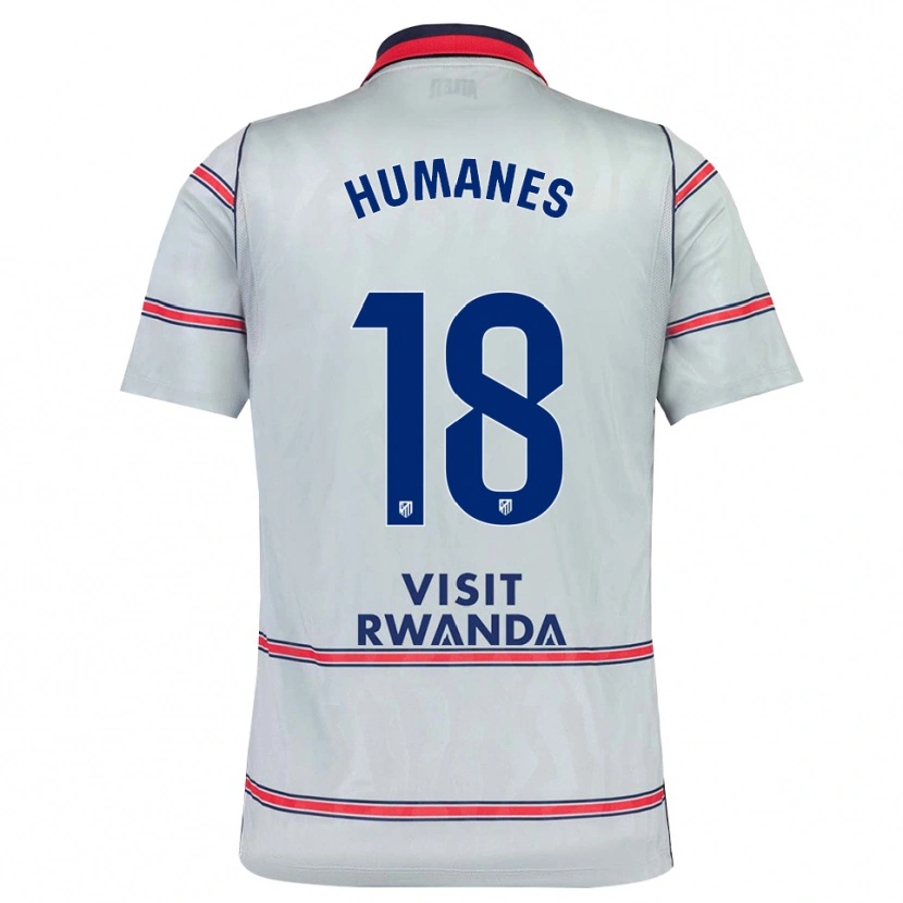 Danxen Kinderen Hugo Humanes #18 Grijs Rood Marineblauw Thuisshirt Derde Tenue 2026/27 T-Shirt België