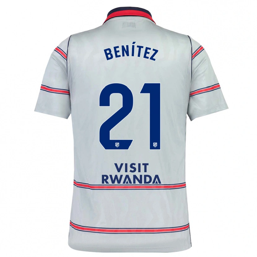 Danxen Kinderen Fiamma Benítez #21 Grijs Rood Marineblauw Thuisshirt Derde Tenue 2026/27 T-Shirt België