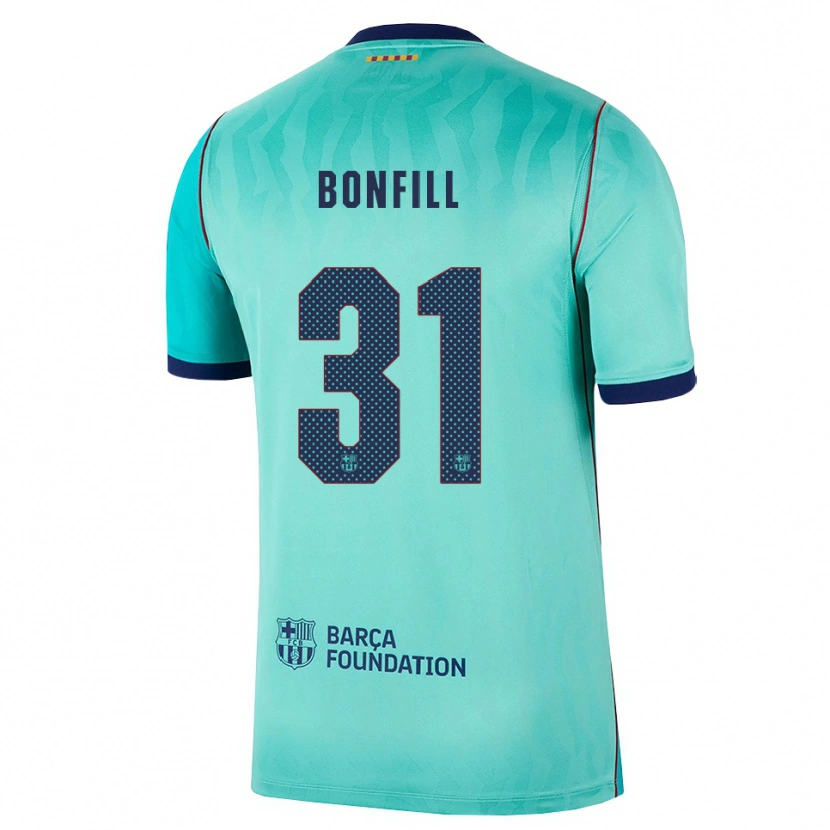 Danxen Kinderen Max Bonfill #31 Aqua Donker Turquoise Koninklijk Blauw Thuisshirt Derde Tenue 2026/27 T-Shirt België