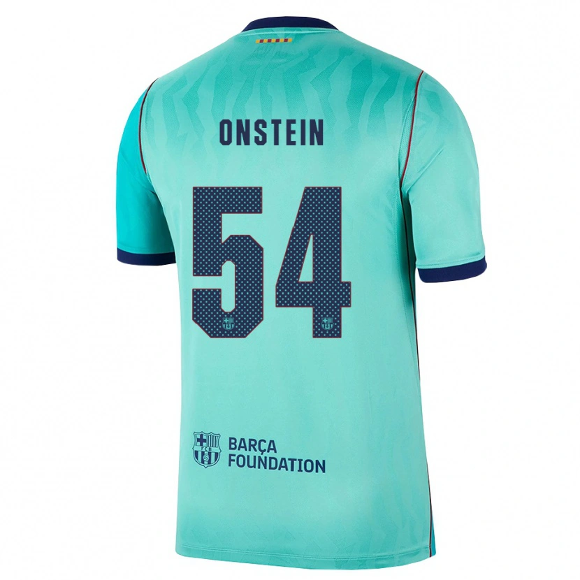 Danxen Kinderen Juwensley Onstein #54 Aqua Donker Turquoise Koninklijk Blauw Thuisshirt Derde Tenue 2026/27 T-Shirt België
