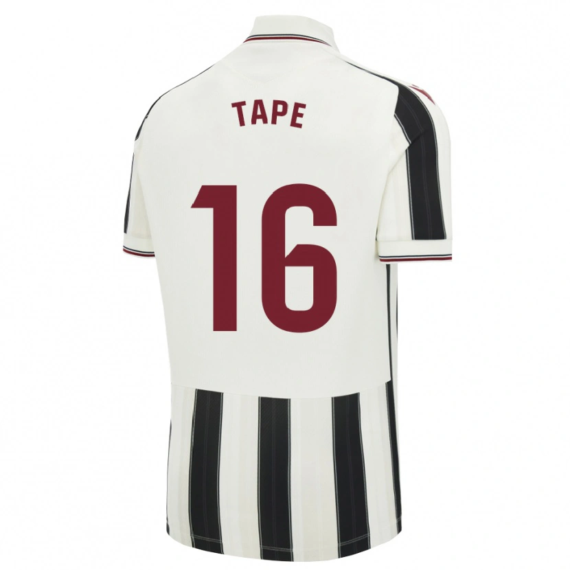 Danxen Kinderen Axel Tape #16 Zwart Wit Rood Uitshirt Uittenue 2026/27 T-Shirt België