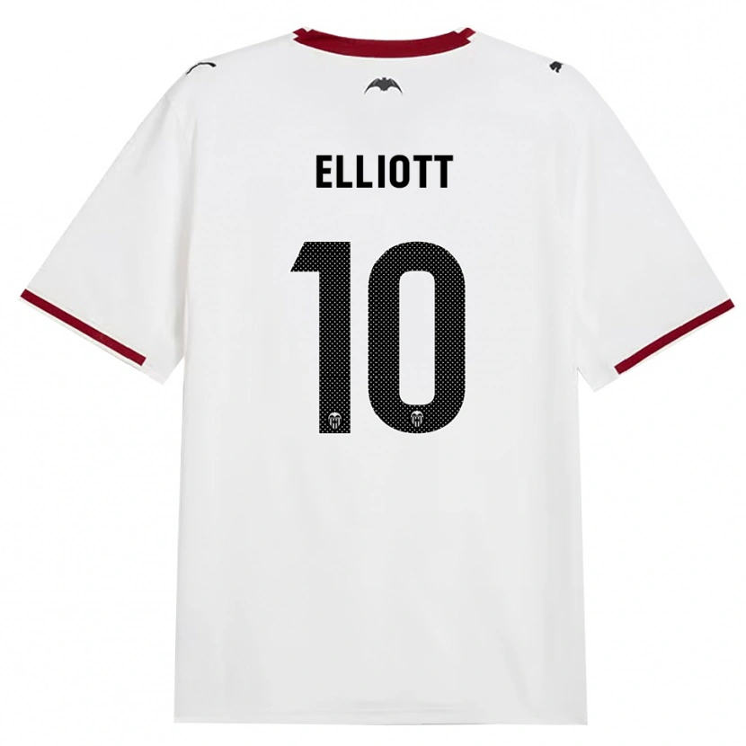 Danxen Heren Harvey Elliott #10 Zwart Wit Rood Geel Thuisshirt Thuistenue 2026/27 T-Shirt België