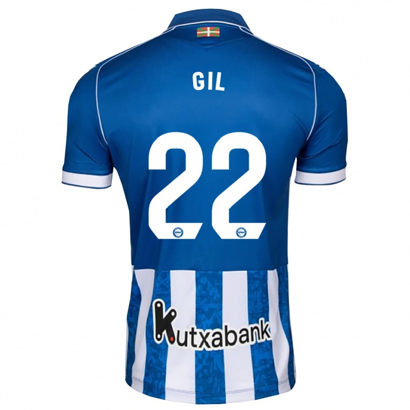 Danxen Heren Raquel Gil #22 Blauw Wit Zwart Thuisshirt Thuistenue 2026/27 T-Shirt België