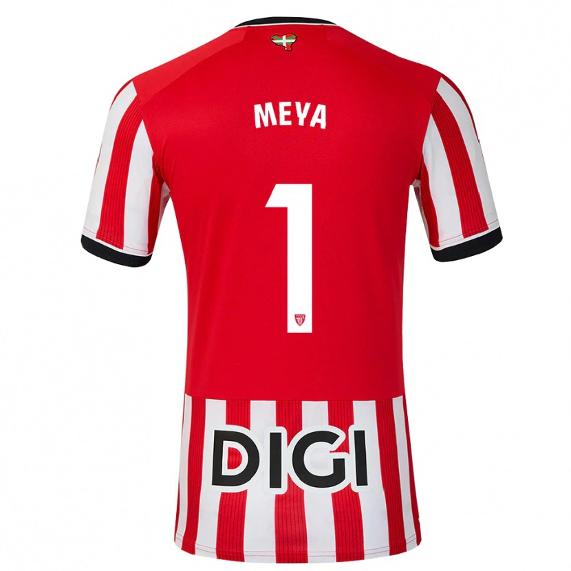 Danxen Heren Aina Meya Bellot #1 Rood Zwart Wit Thuisshirt Thuistenue 2026/27 T-Shirt België