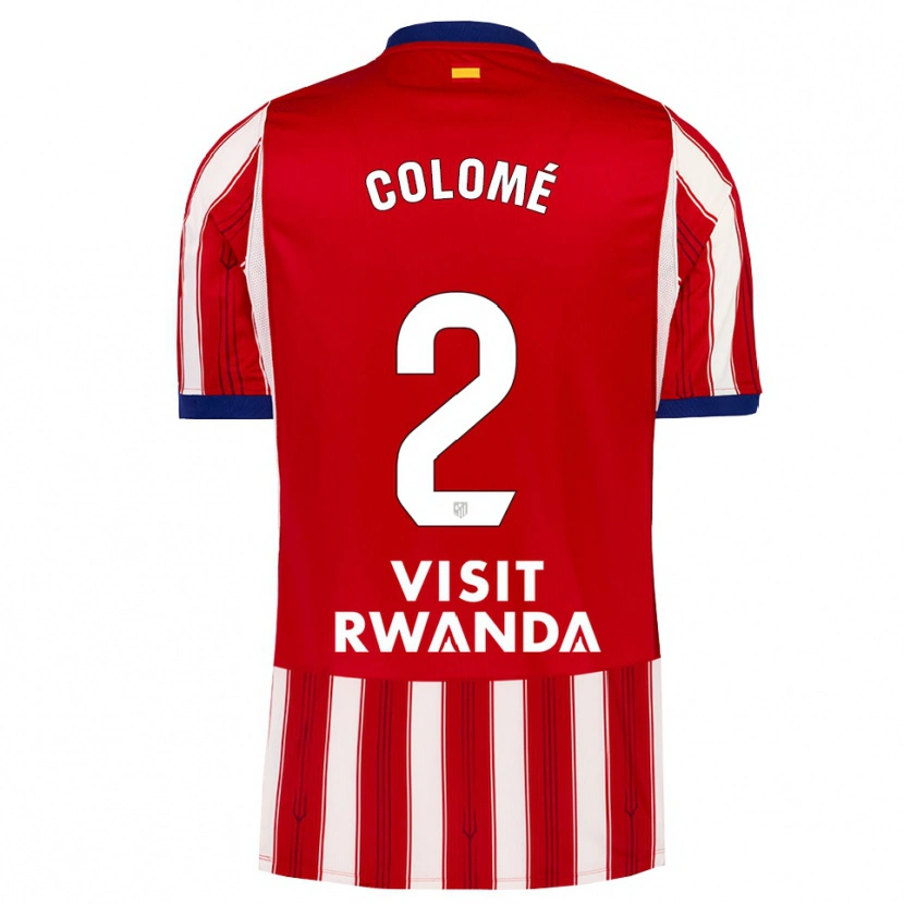 Danxen Heren Jan Colomé #2 Koninklijk Blauw Rood Wit Thuisshirt Thuistenue 2026/27 T-Shirt België
