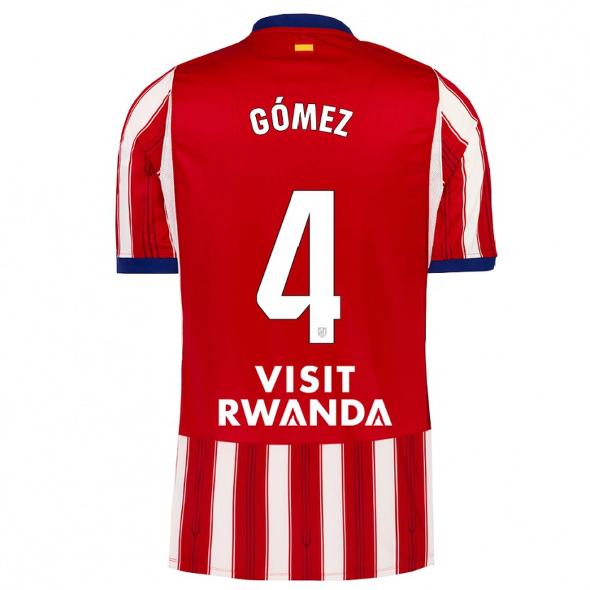 Danxen Heren Mariano Gómez #4 Koninklijk Blauw Rood Wit Thuisshirt Thuistenue 2026/27 T-Shirt België