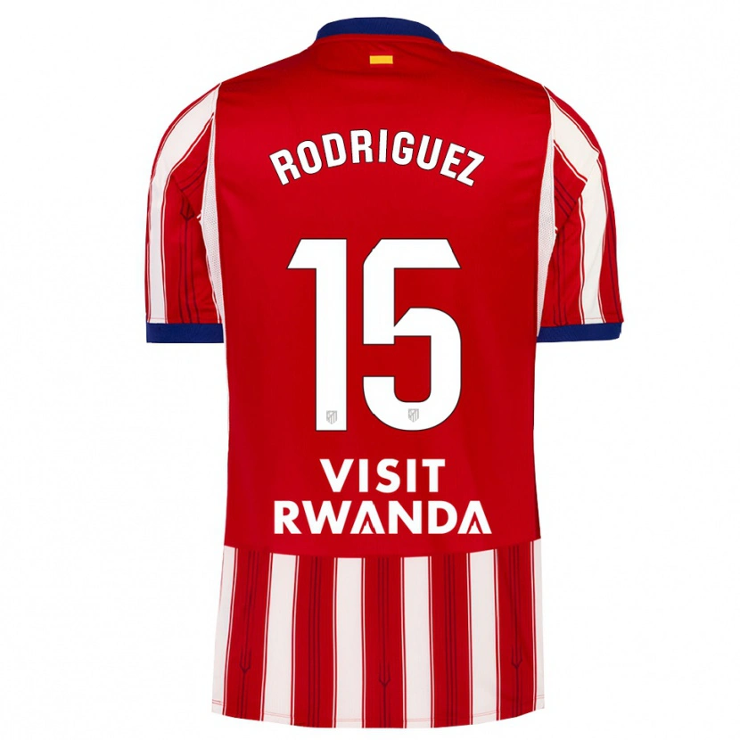 Danxen Heren Cinta Rodríguez #15 Koninklijk Blauw Rood Wit Thuisshirt Thuistenue 2026/27 T-Shirt België