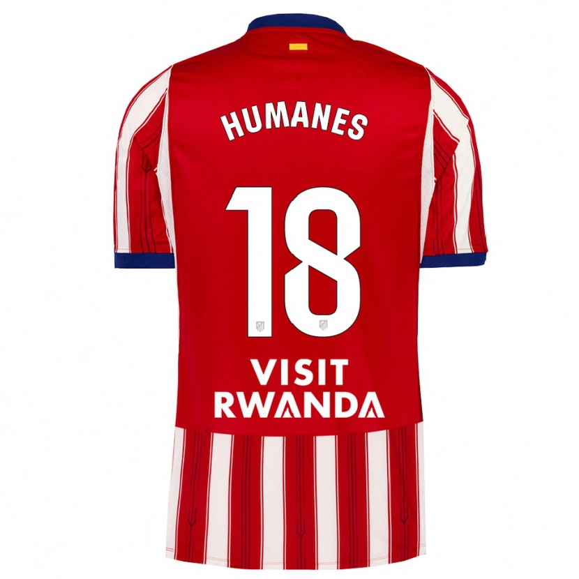 Danxen Heren Hugo Humanes #18 Koninklijk Blauw Rood Wit Thuisshirt Thuistenue 2026/27 T-Shirt België