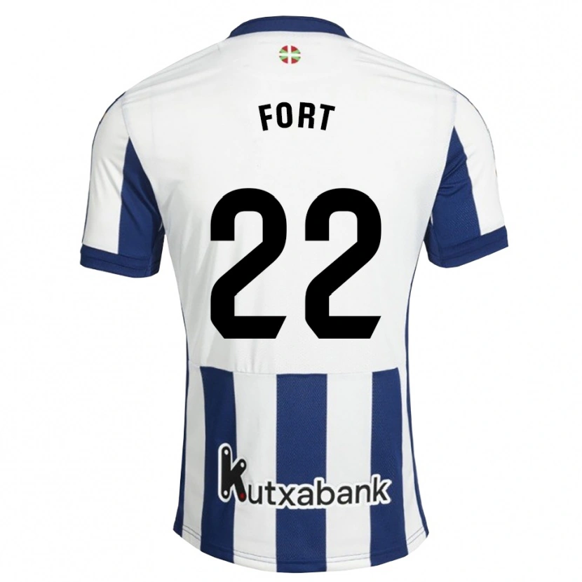 Danxen Heren Héctor Fort #22 Marineblauw Wit Goudenrood Thuisshirt Thuistenue 2026/27 T-Shirt België