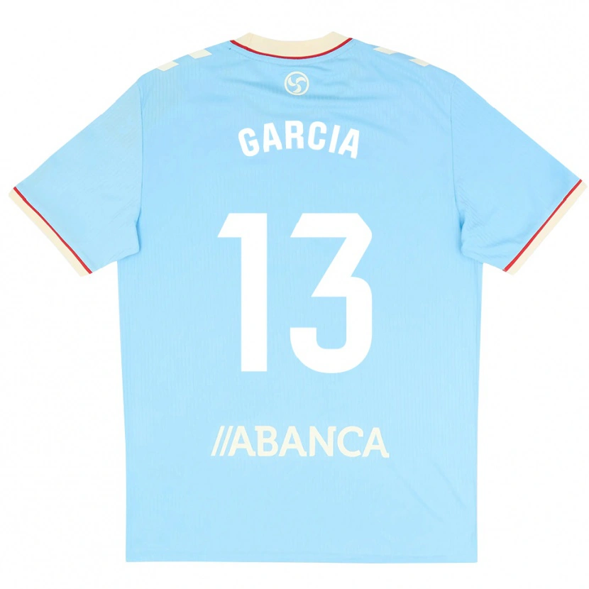 Danxen Heren Raul Garcia #13 Hemelsblauw Wit Rood Thuisshirt Thuistenue 2026/27 T-Shirt België