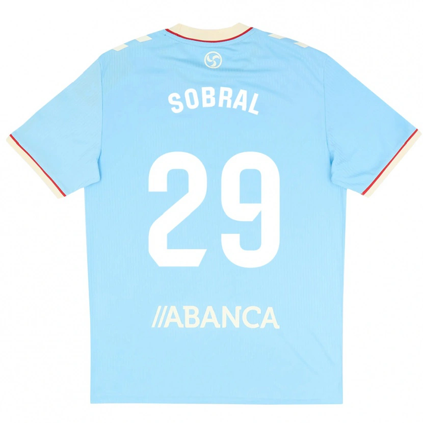 Danxen Heren Mateo Sobral #29 Hemelsblauw Wit Rood Thuisshirt Thuistenue 2026/27 T-Shirt België