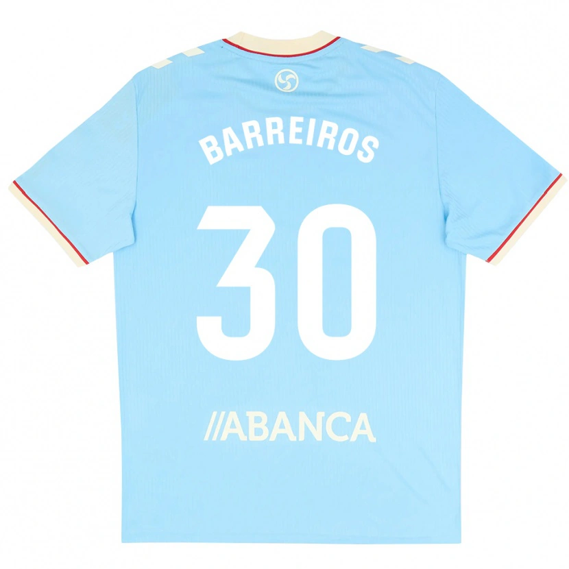 Danxen Heren Iago Barreiros #30 Hemelsblauw Wit Rood Thuisshirt Thuistenue 2026/27 T-Shirt België