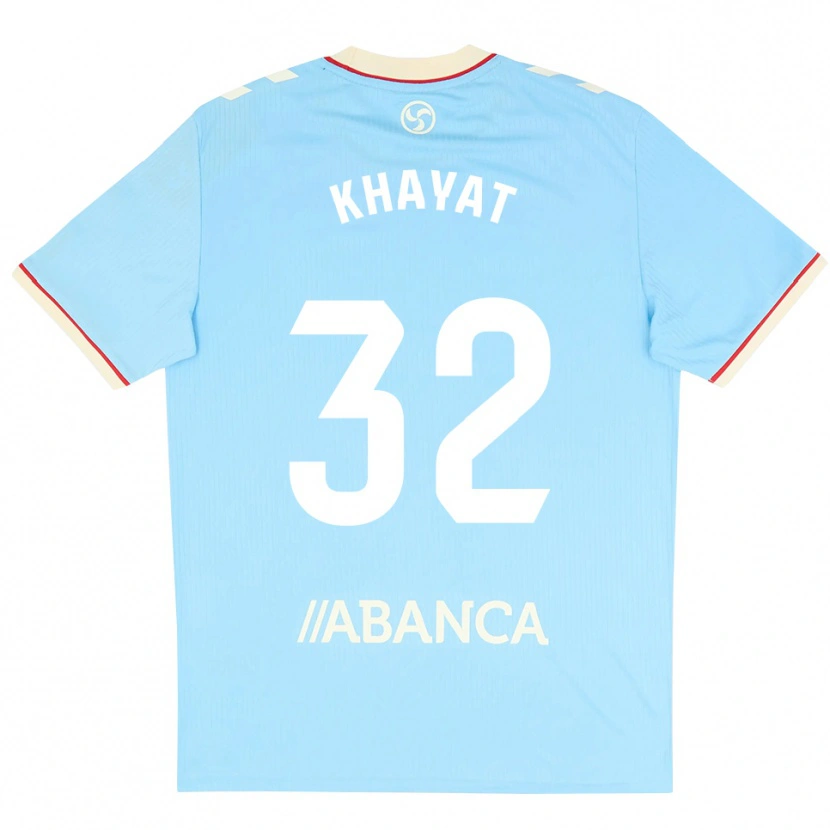 Danxen Heren Anthony Khayat #32 Hemelsblauw Wit Rood Thuisshirt Thuistenue 2026/27 T-Shirt België