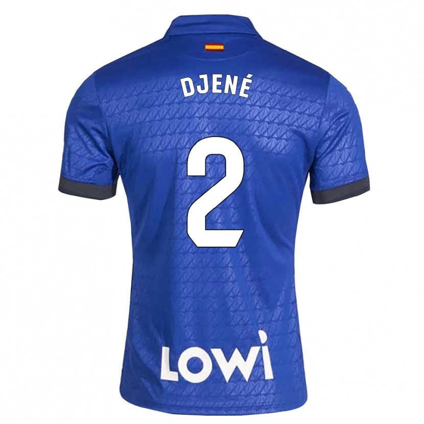 Danxen Heren Dakonam Djené #2 Blauw Wit Zwart Thuisshirt Thuistenue 2026/27 T-Shirt België