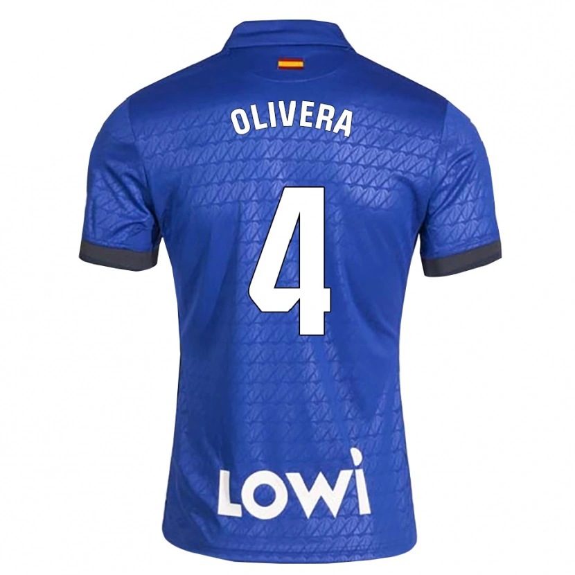 Danxen Heren Ian Olivera #4 Blauw Wit Zwart Thuisshirt Thuistenue 2026/27 T-Shirt België