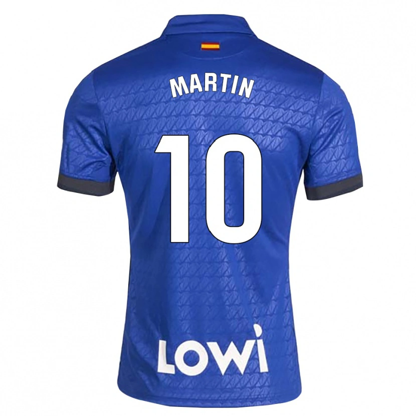 Danxen Heren Adrián Martín #10 Blauw Wit Zwart Thuisshirt Thuistenue 2026/27 T-Shirt België