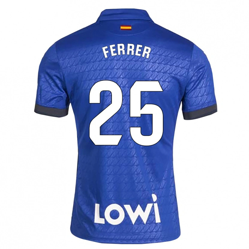Danxen Heren Diego Ferrer #25 Blauw Wit Zwart Thuisshirt Thuistenue 2026/27 T-Shirt België