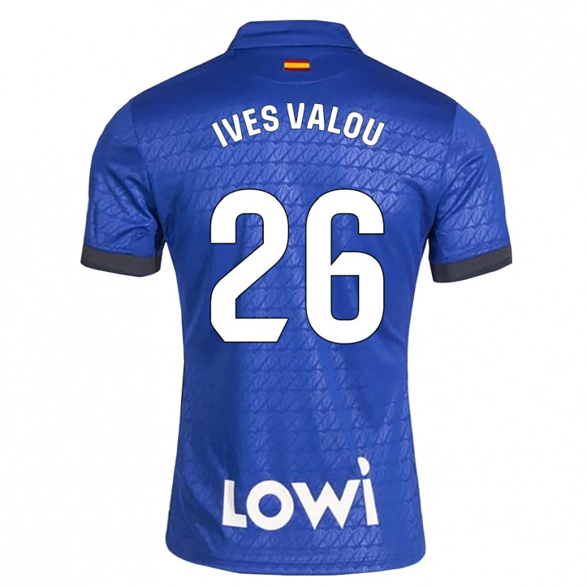 Danxen Heren Jean Ives Valou #26 Blauw Wit Zwart Thuisshirt Thuistenue 2026/27 T-Shirt België