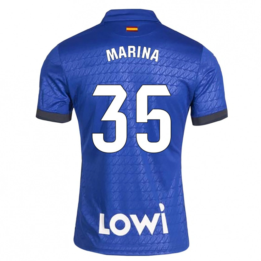 Danxen Heren Nacho Marina #35 Blauw Wit Zwart Thuisshirt Thuistenue 2026/27 T-Shirt België