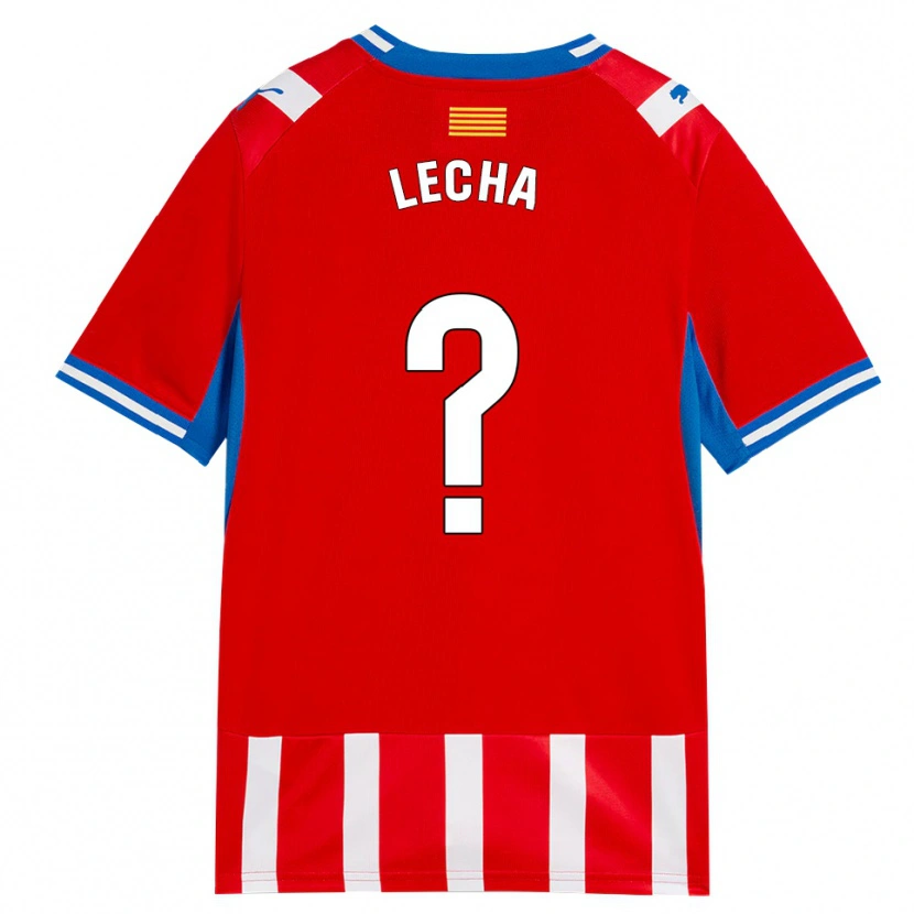 Danxen Heren Pol Lecha #0 Rood Wit Hemelsblauw Thuisshirt Thuistenue 2026/27 T-Shirt België