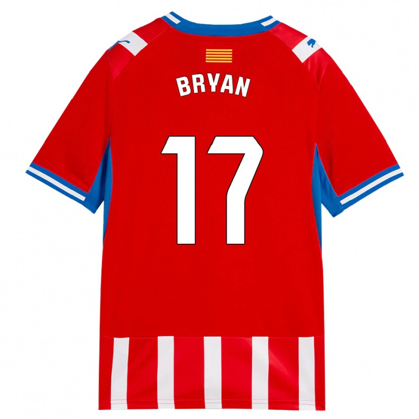 Danxen Heren Bryan Gil #17 Rood Wit Hemelsblauw Thuisshirt Thuistenue 2026/27 T-Shirt België